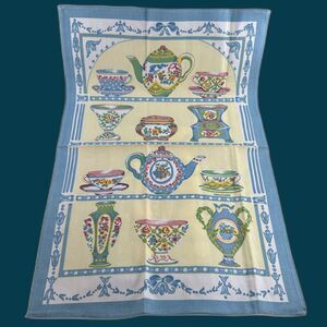 (2)Past Times Oxford England Servres Tea Towels Pure Cotton28"L x 19"W Lint Free